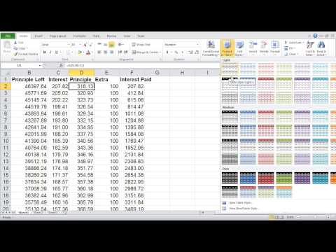 Quick Tip: Alternating Row Colors (Zebra Striping) In Excel