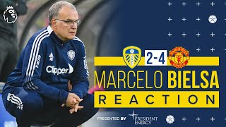 Marcelo Bielsa reaction | Leeds United 2-4 Man Utd | Premier League