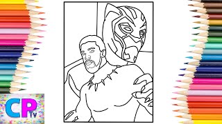 Black Panther Coloring Pages/Chadwick Boseman Black Panther/Elektronomia & RUD - Memory[NCS Release]