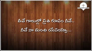 Veeche Galulalo Prathi Rupam neeve  || Telugu Christian Worship Song | Jesus Songs Telugu