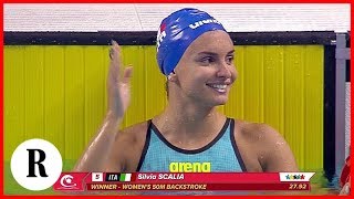 Universiade Napoli, primo oro nel nuoto per l'Italia: vince Scalia nei 50 dorso