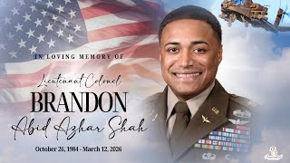 Celebration Of Life Brandon Abid Azhar Shah