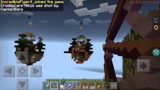 Trolling little kids on MCPE with modded gear