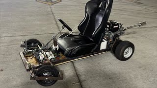 Hybrid AWD Torque Vectoring Go Kart Test Drive