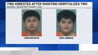 VIDEO: Two hospitalized; two arrested after Hilton Head shooting, police chase