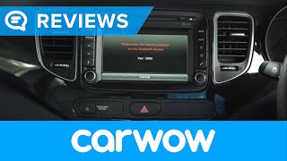 Kia Carens 7 Seater 2018 infotainment and interior review | Mat Watson Reviews