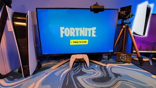 Fortnite on PS5... (Unboxing + 120 FPS Review)