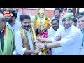 రేవంత్ జై శ్రీరామ్ revanth reddy in nampalli hanuman temple tolivelugutv