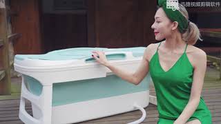 The latest best portable bathtub in 2020 | adult/child folding bathtub