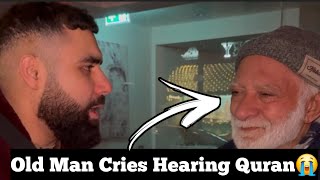 Old Man in London Cries After Hearing Abdeen's Quran Recitation😭 | Full video