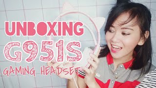 UNBOXING GAMING HEADSET || SOMIC G951S PINK