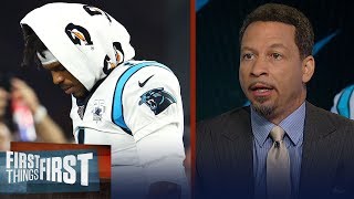 Chris Broussard reacts to Cam Newton's injury in preseason debut | NFL | FIRST THINGS FIRST