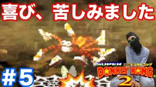 ＃5【スーパードンキーコング2(SFC)】さらなる新要素に喜ぶが、死に襲われて苦しむ回です・・・【レア社を味わう】