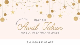 Ibadah Awal Tahun 2025 II | 1 Januari 2025