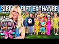 👻 BOO BASKET👻 SiBLiNG GIFT EXCHANGE WiTH 10 KiDS! 🎃