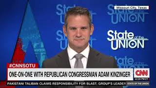 Rep. Kinzinger On CNN: Investigating Jan. 6th, Ongoing Afghan Evacuation & Relocation, Future of GOP