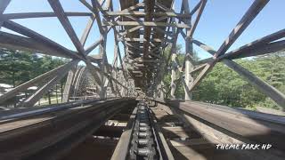 Twister Front Row Mounted POV Knoebels Elysburg, PA