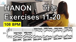 Hanon Exercises No.11-20 [108BPM]