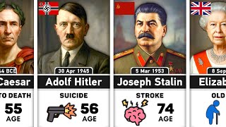 Death Reasons of Famous World Leaders | From Ancient Emperors to Modern Presidents