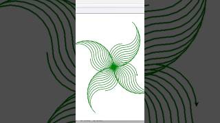 Beautiful Leaf 🌿 Design Using Python Turtle 🐢 watch it 😍 #shortsfeed #python #turtle #video #viral