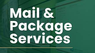 Mail and Package Services NSO