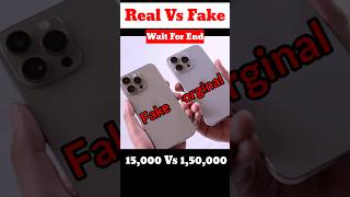 Exposed: How to Spot a Fake iPhone 15 Pro max🔥iPhone 15 Pro max #ytshorts #trending #shorts #short
