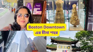 Boston Downtown এর চীনা শহরটি এত বিখ্যাত কেন? কী আছে এই শহরে #আমেরিকা #usa #bengalivlog #chinatown