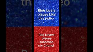 Blue VS Red Challenge|#choose #fashion #dress #shirts #shoes #jewellery #earrings #glasses #shorts