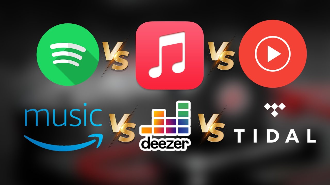 Spotify Vs Apple Music Vs Youtube Music Vs Amazon Music Vs Deezer Vs ...