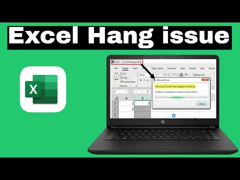 Excel медленно работает в Windows 11 Исправлено зависание Excel, отсутствие ответов, зависание isuse fix