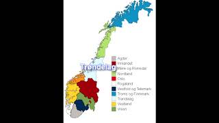 Fylkene i Norge - Fakta om Norge