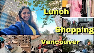 Shopping in Vancouver Downtown ||Office Day || Weekday || Daily Vlog ||