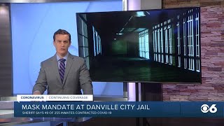 Amid virus outbreak at Virginia jail, sheriff institutes mask mandate