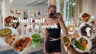 what I eat in a week | simple \u0026 balanced recipes