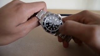 Rolex Submariner side by side with Nautilus 5711