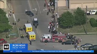 Police: At least 8 killed, 7 wounded in Texas outlet mall shooting