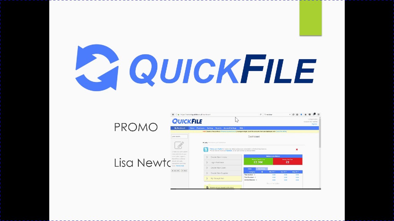 Quickfile Accounting Software Youtube