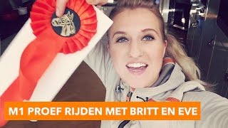 M1 Proef rijden met Britt \u0026 Eve | PaardenpraatTV