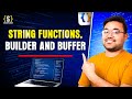 String functions, String Builder vs String Buffer | Java plus DSA Placement | FAANG