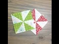 How To Sew a Pinwheel Quilt Block