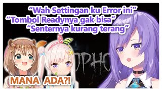 Lucunya MOONA yang punya banyak alasan agar tidak bermain game horror | (Hololive Clips)