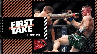 Stephen A. and Max react to Conor McGregor’s loss to Dustin Poirier at UFC 264 | First Take
