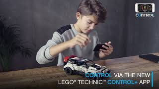 LEGO 42109 Technic App-Controlled Top Gear Rally Car RC Toy- Smyths Toys