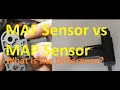 MAF Sensor vs. MAP Sensor What is the Difference? (In 2-Minutes)