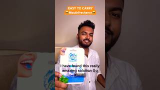 Mouth Freshener Strips,Fix Bad Breath,Easy hacks GoFresh #shorts #youtubeshorts #mouthfreshener