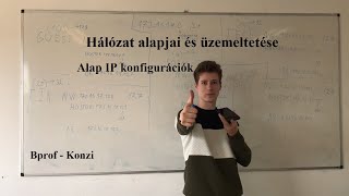 Hálózatok alapjai és üzemeltetése | Konzi | Alap IP configok (6. labor)