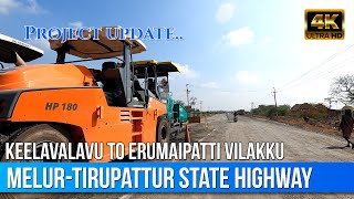 Melur - Tirupattur State Highway Keelavalavu to Erumaipatti Vilakku