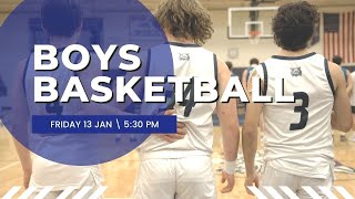 Wilmington High School Varsity Boys Basketball vs Watertown - January 13, 2023