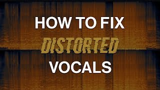 How to Fix Clipped/Distorted Vocals | RX7 Walkthrough/Demo