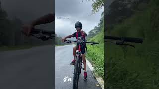 How to do Wheelie simple steps | cycle stunting kid | kiddies scoop #shorts #cycle #stunt